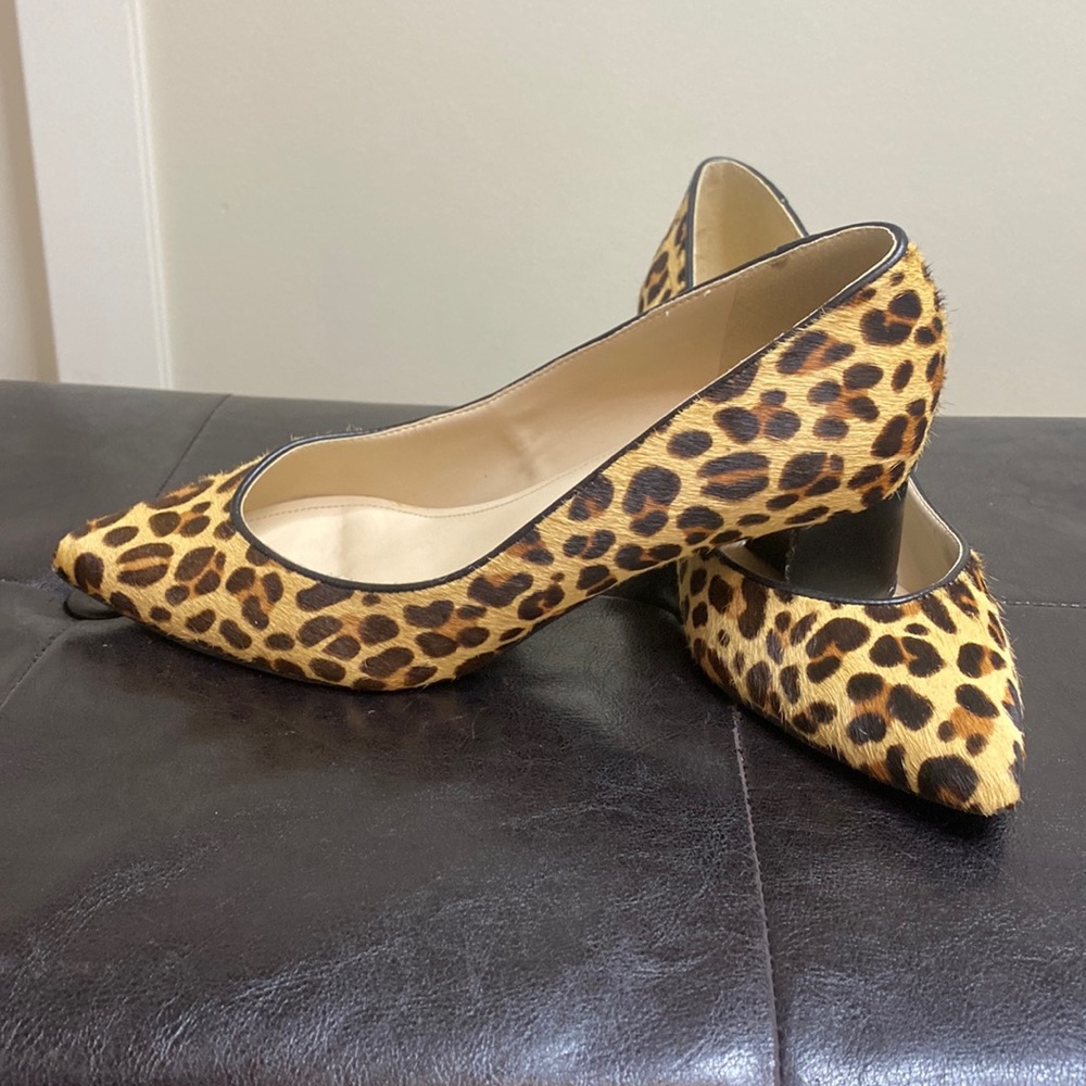Marc Fisher leopard print heels